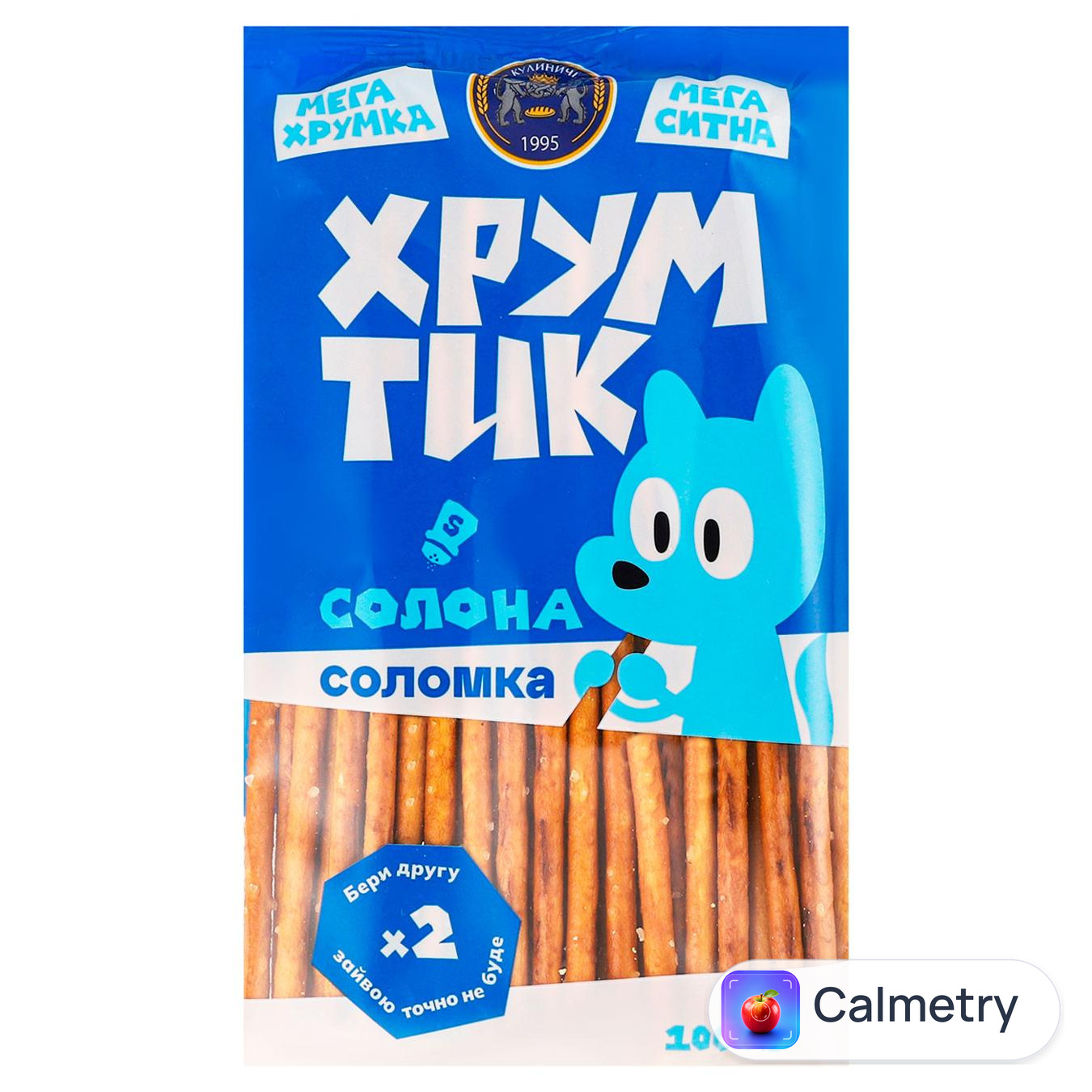 Соломка Хрумтик солона 100г — фото продукту