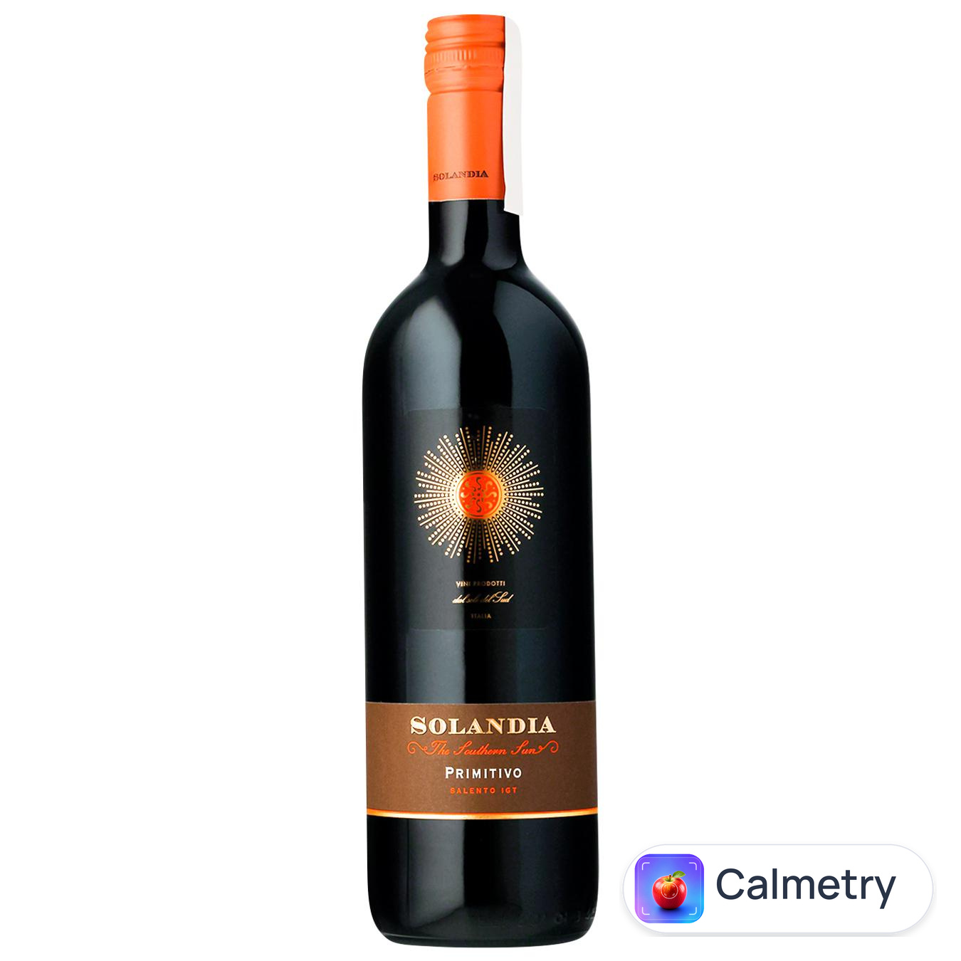 Вино Solandia Primitivo Salento червоне сухе 14% 0,75л