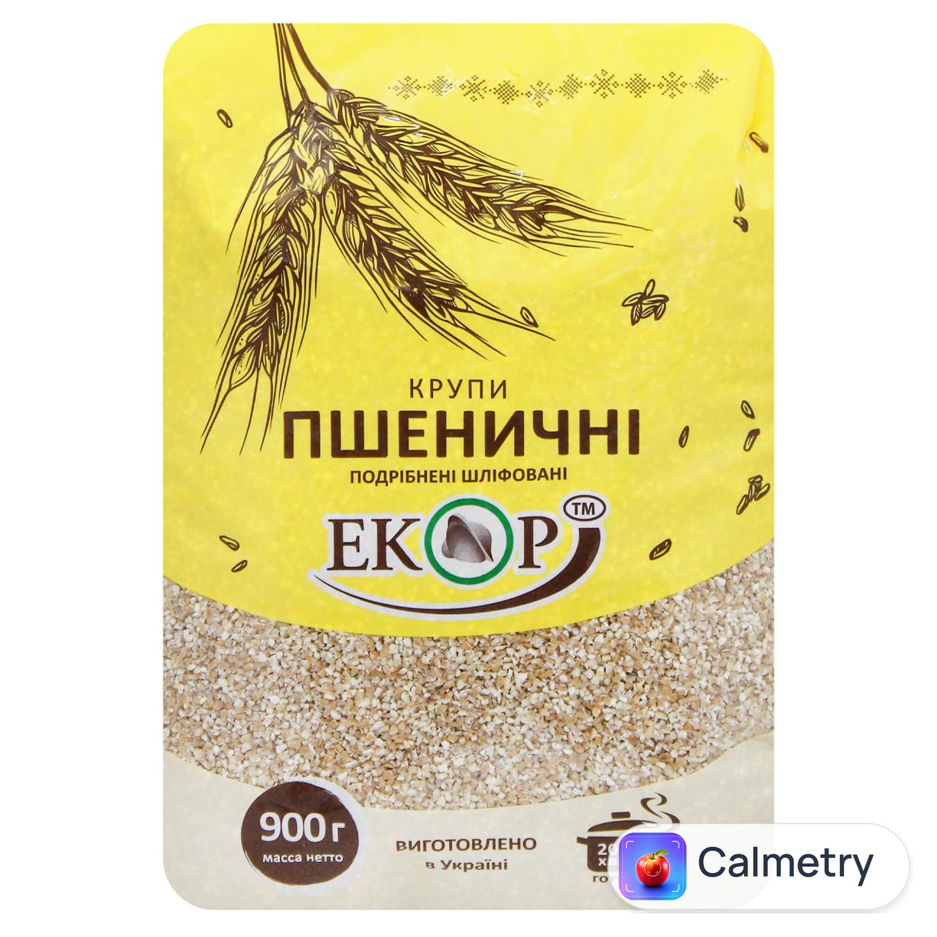 Крупа пшенична Екор 900г — фото продукту