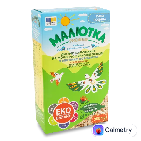 Суміш «Малютка» Premium з вівсяним борошном