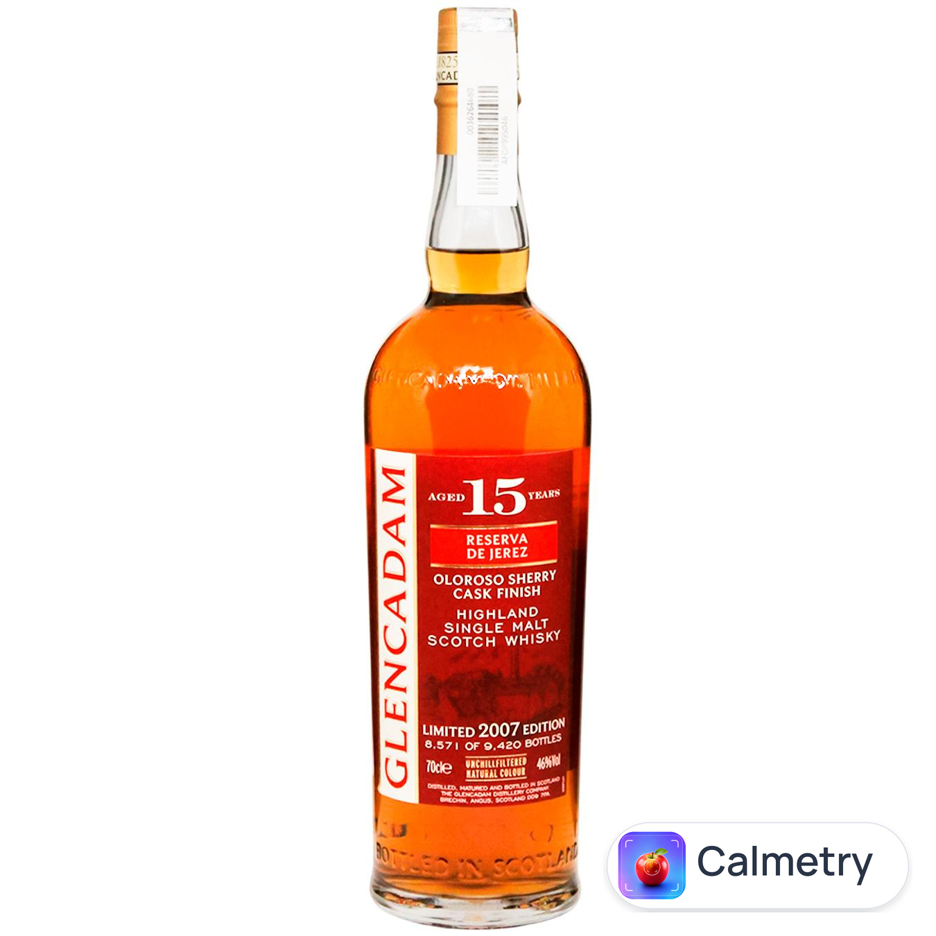 Віскі Glencadam Reserva de Jerez Oloroso Sherry Cask Finish 15 років 46% 0,7л