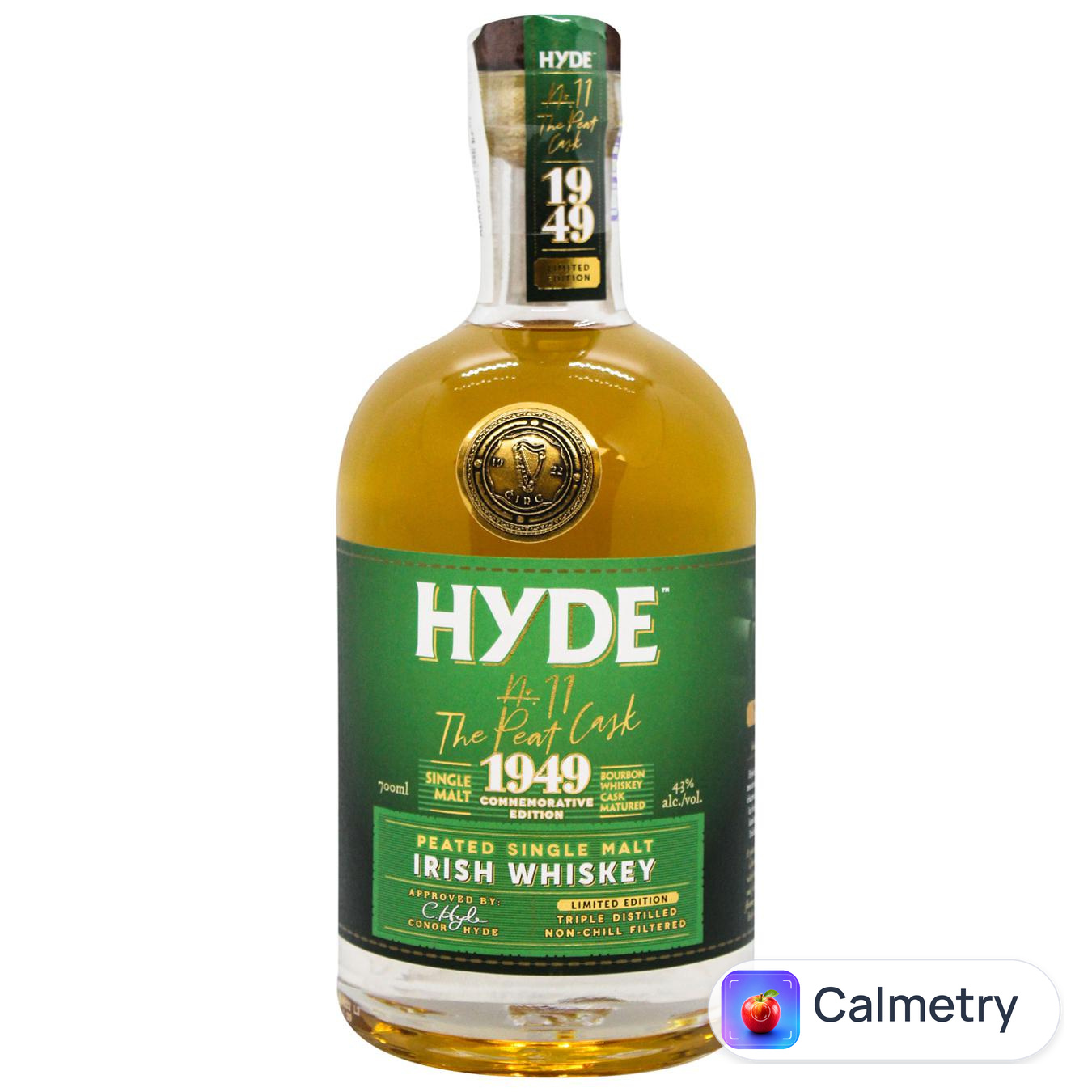 Віскі Hyde No.11 1949 Peated Single Malt 43% 0,7л