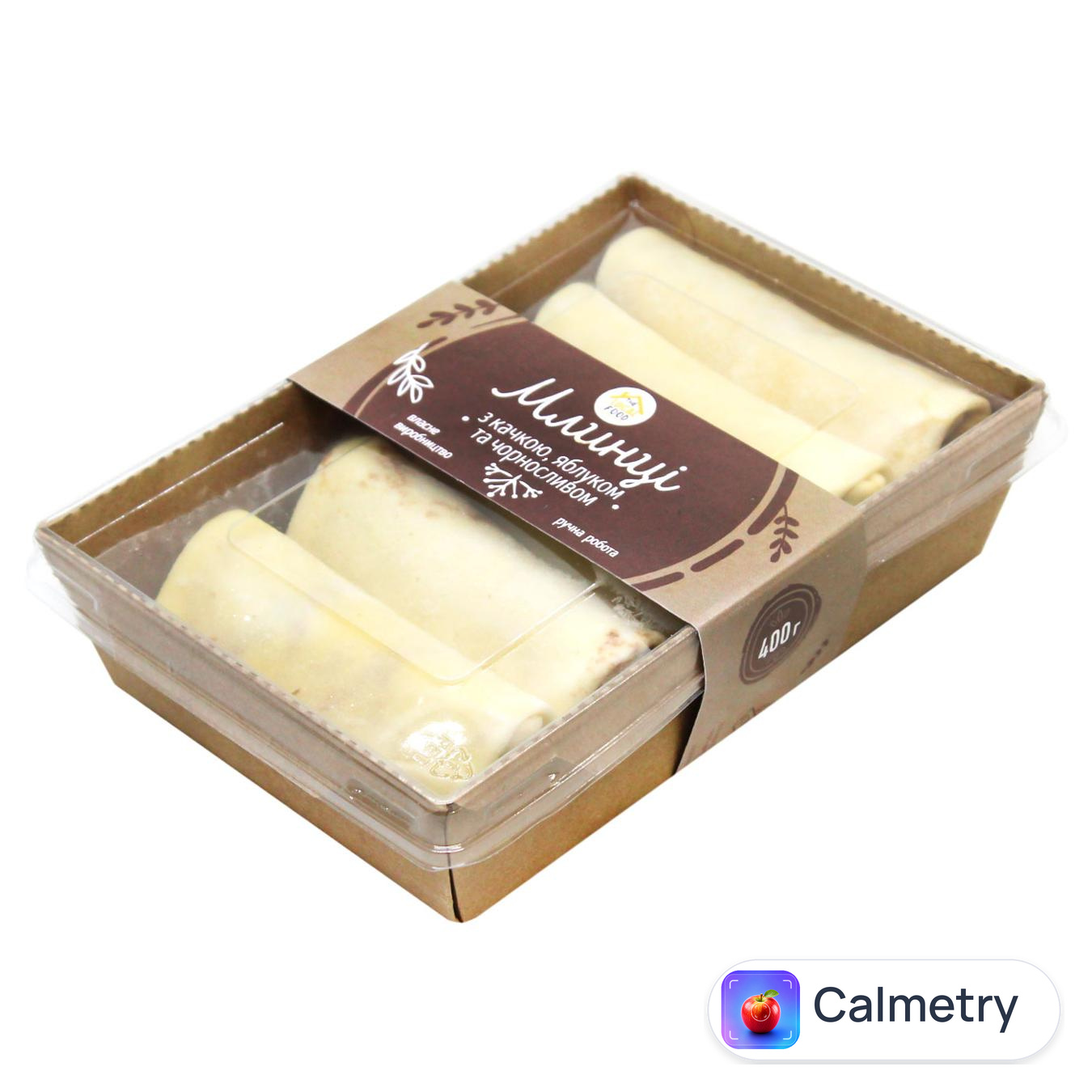 Млинці The Local Food з качкою, яблуком та чорносливом замороженi 400г