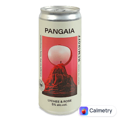 Напій слабоалкогольний Pangaia Lychee&Rose слабогазований з/б, 0,33л