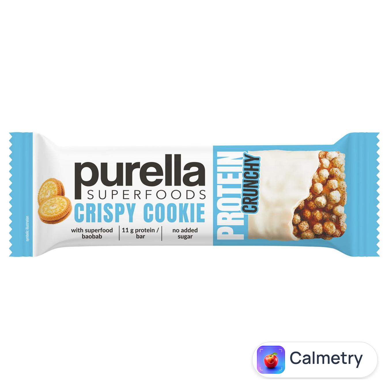 Батончик протеїновий Purella Superfoods Crunchy Crispy Cookie 45г