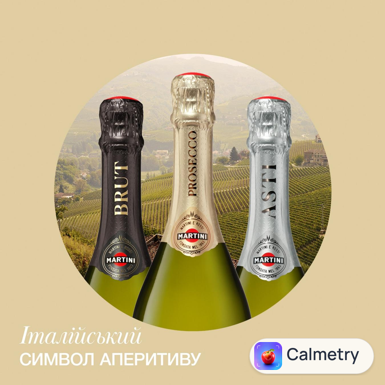 Вино ігристе Martini Prosecco біле екстра сухе 11,5% 0,75л — фото продукту
