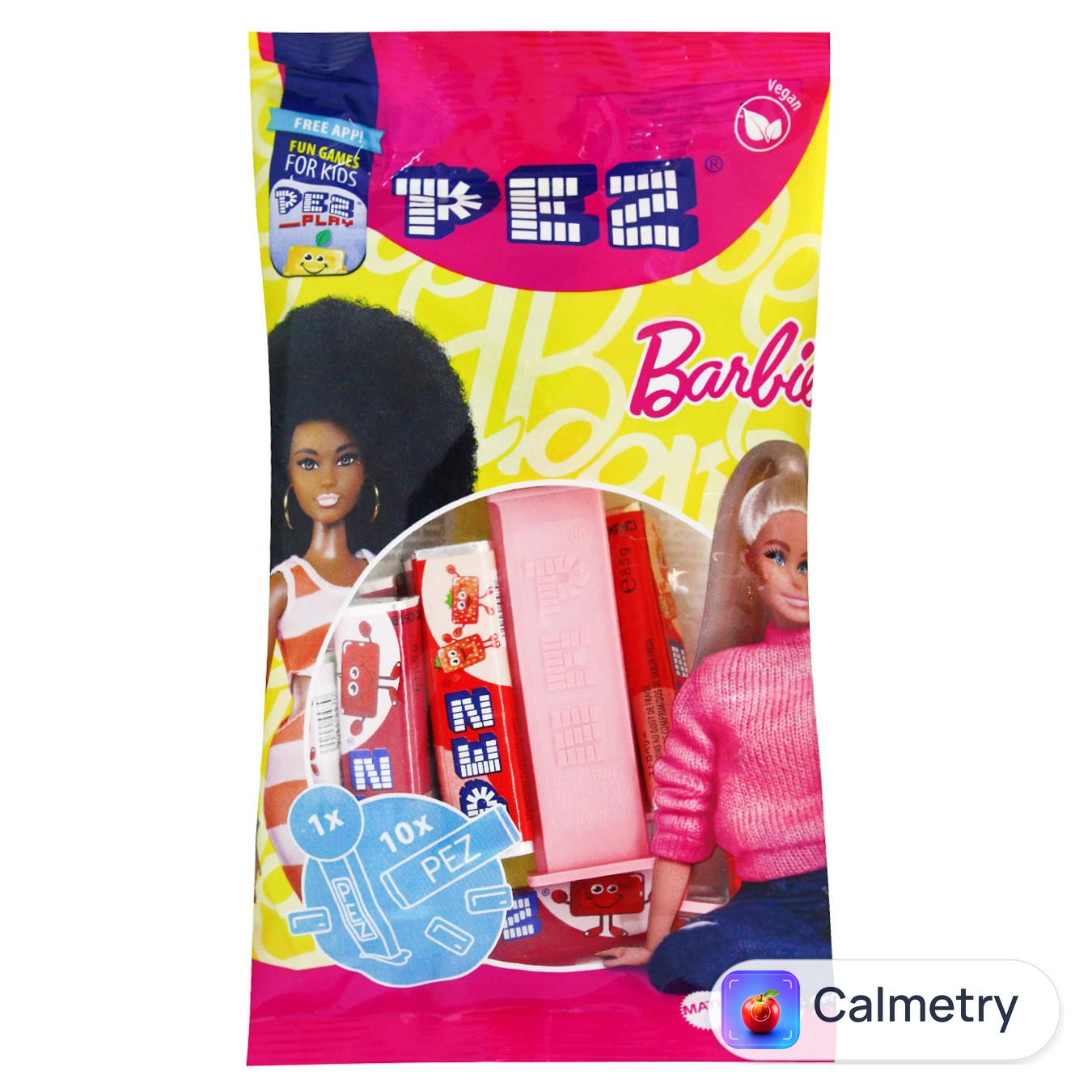 Цукерки PEZ карамельки + іграшка 85г в асортименті — фото продукту