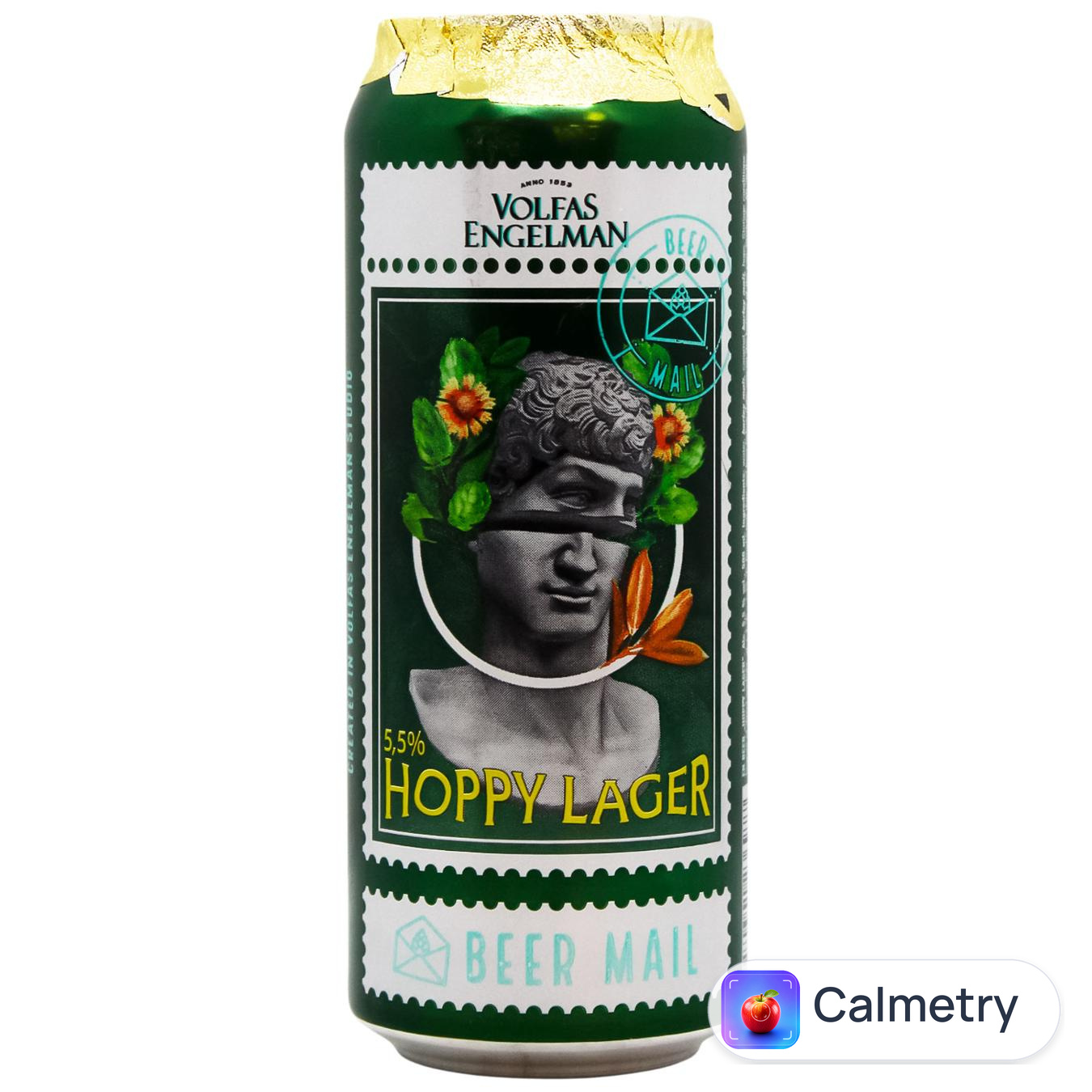 Пиво Volfas Engelman Hoppy Lager 5,5% 0,5л