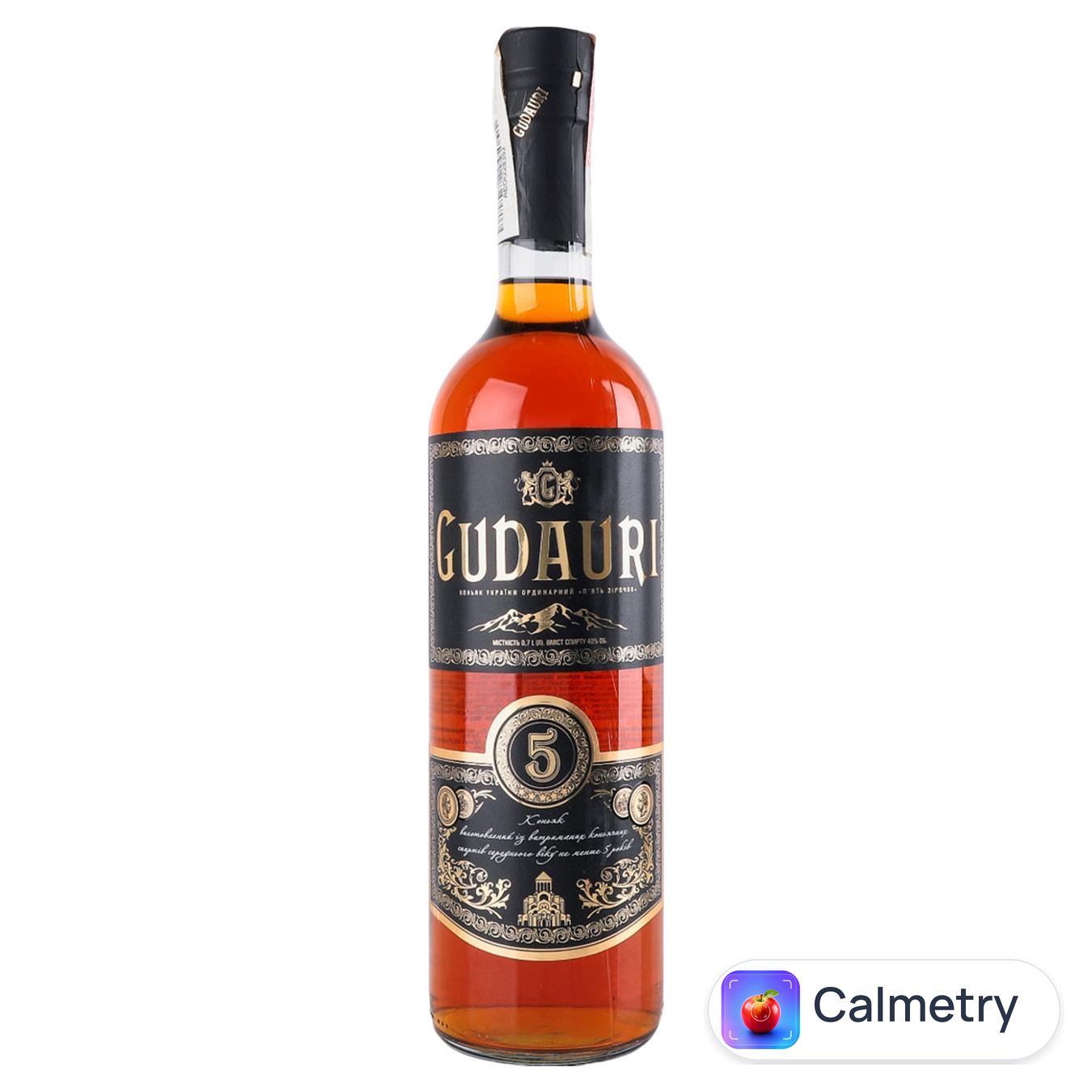 Коньяк Gudauri 5 років 40% 0,7л
