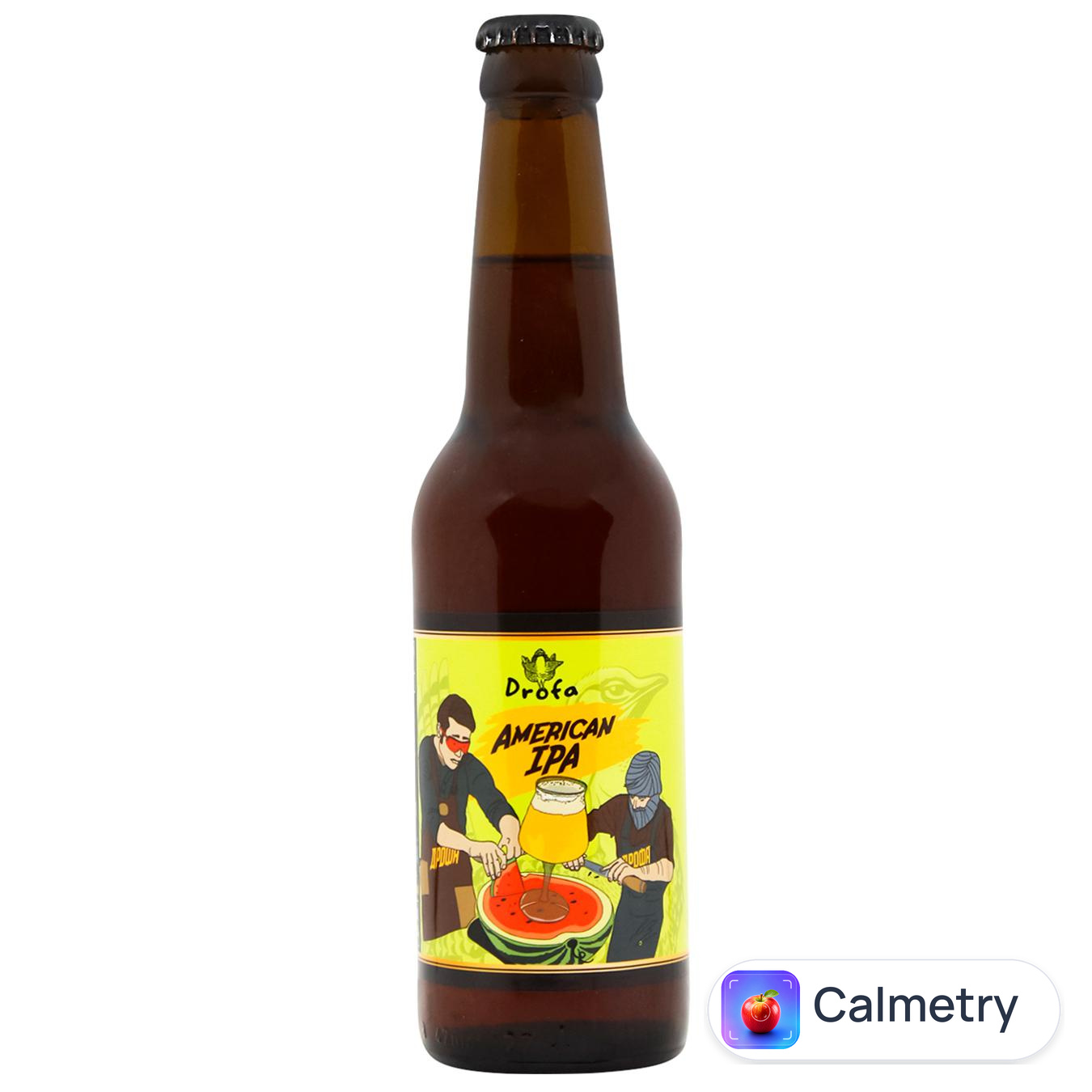 Пиво Drofa American Indian Pale Ale світле нефільтроване 5,8% 0,33л