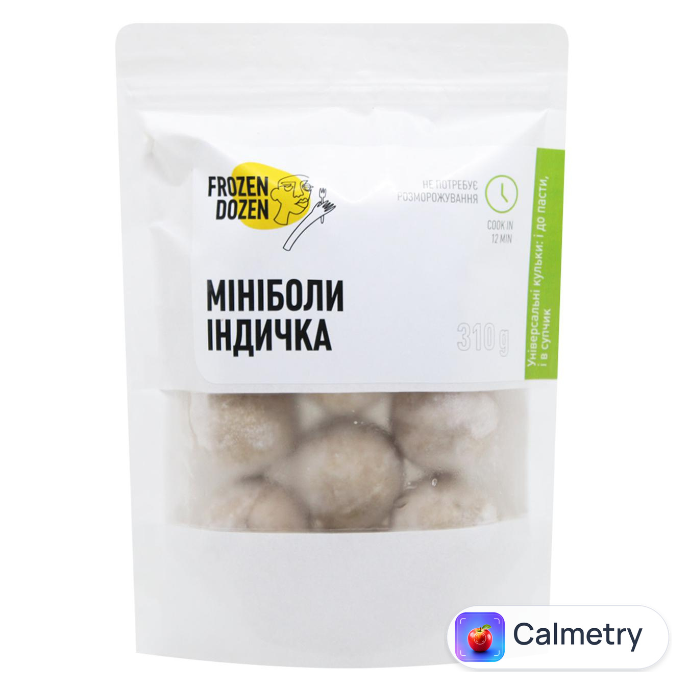 Мініболи Frozen Dozen Індичка заморожені 310г