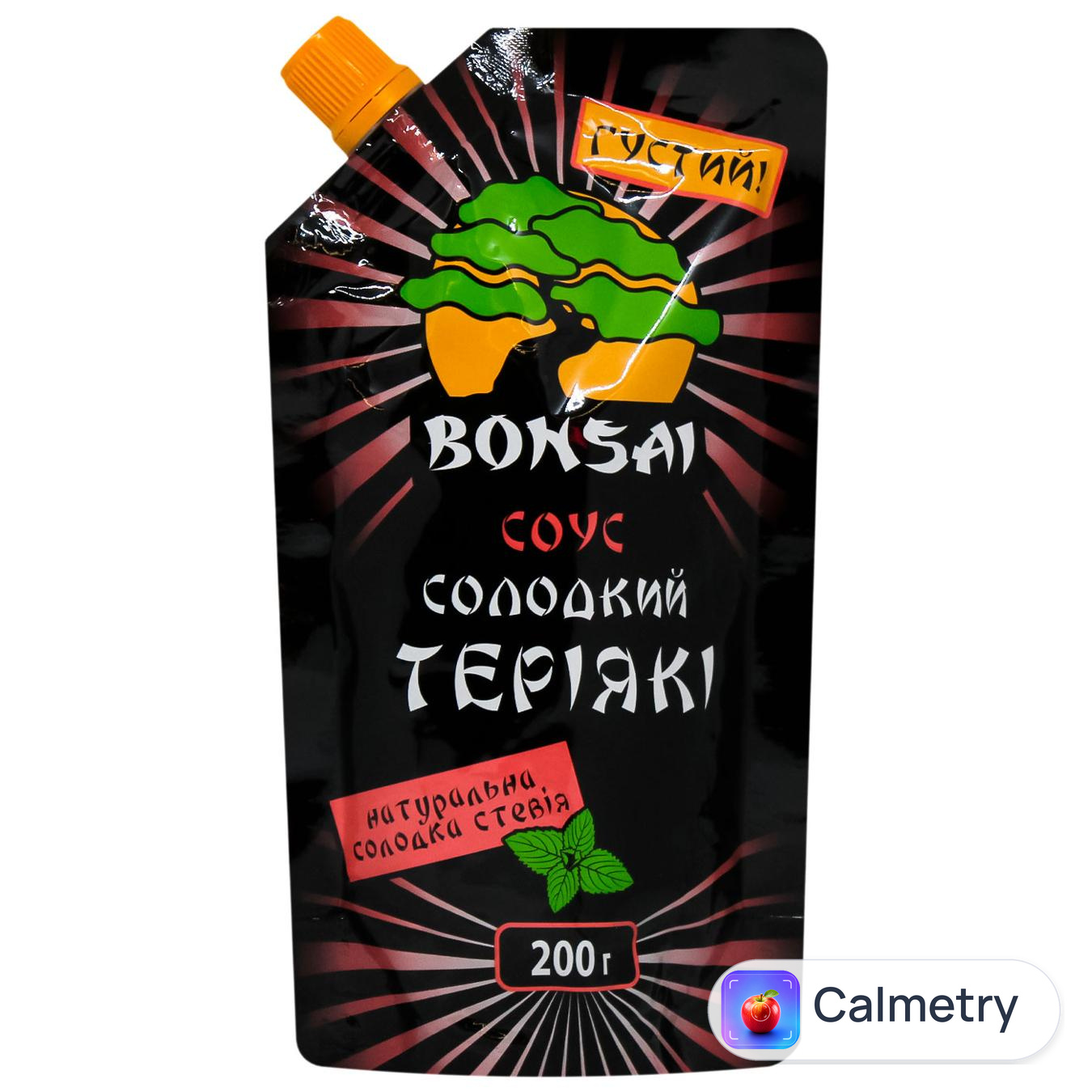Соус соєвий Bonsai солодкий Теріякі 200г — фото продукту