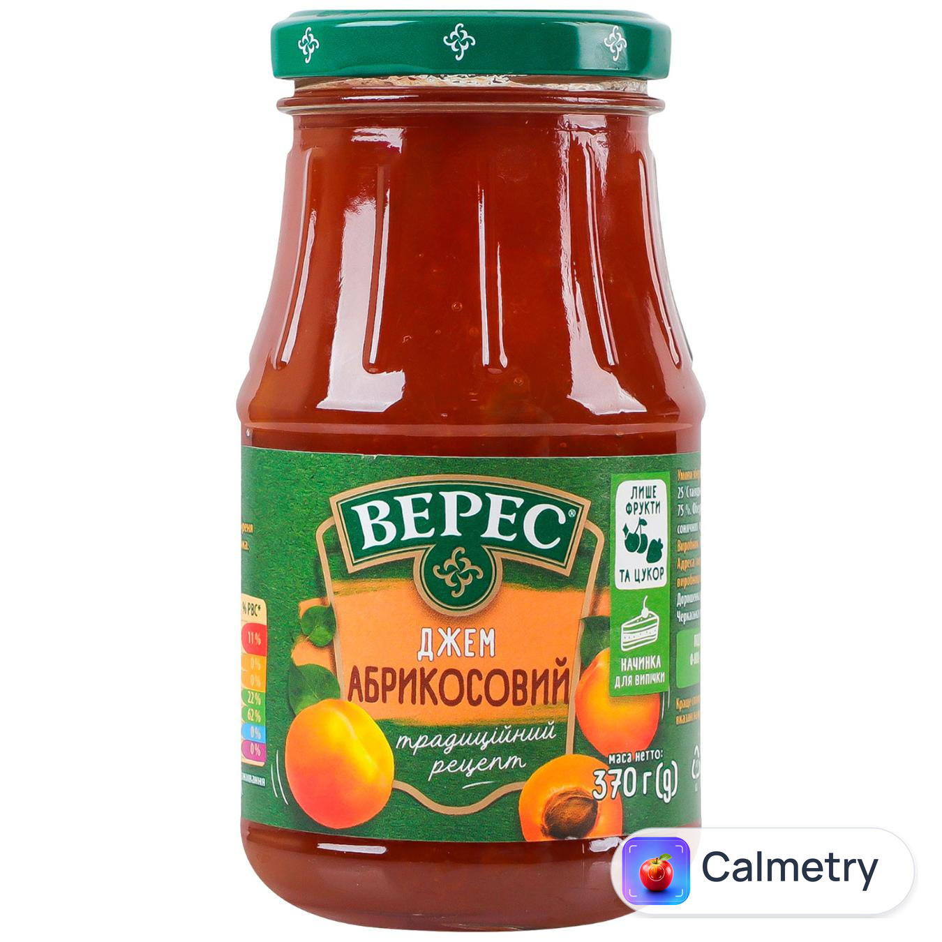 Джем Верес Абрикосовий 370г