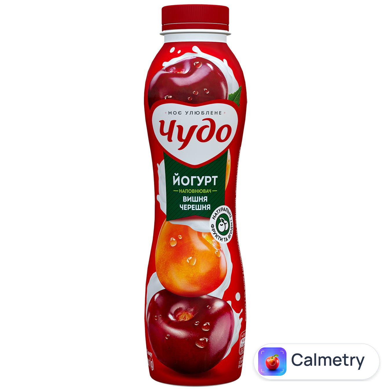 Йогурт Чудо вишня-черешня 2,5% 520г