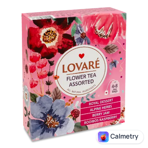 Чай Lovare Flower tea Assorted 4 види