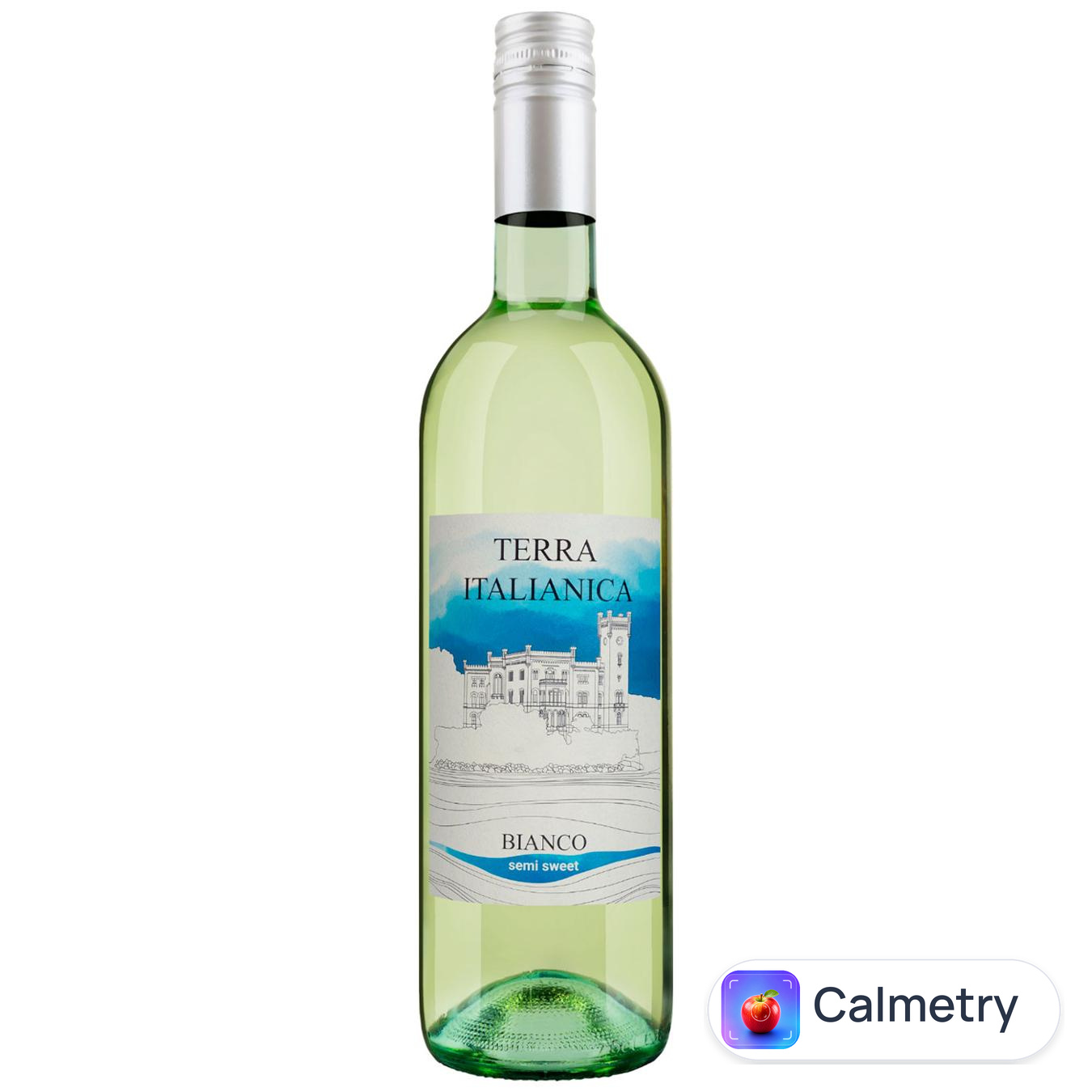 Вино Terra Italianica Bianco напівсолодке біле 10,5% 0,75л