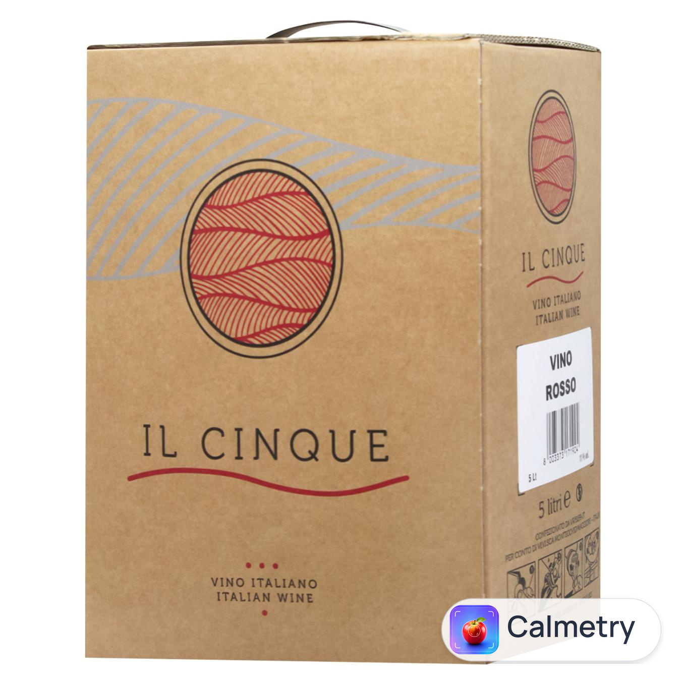 Вино Castelnuovo Vino Rosso червоне сухе 11% 5л