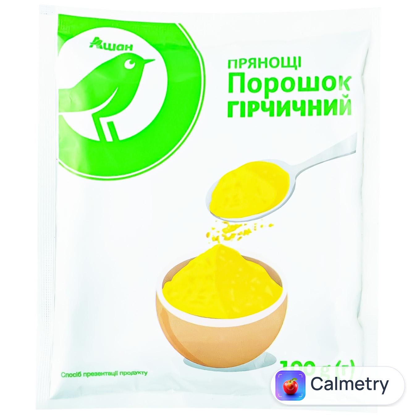 Порошок Auchan гірчичний 100г