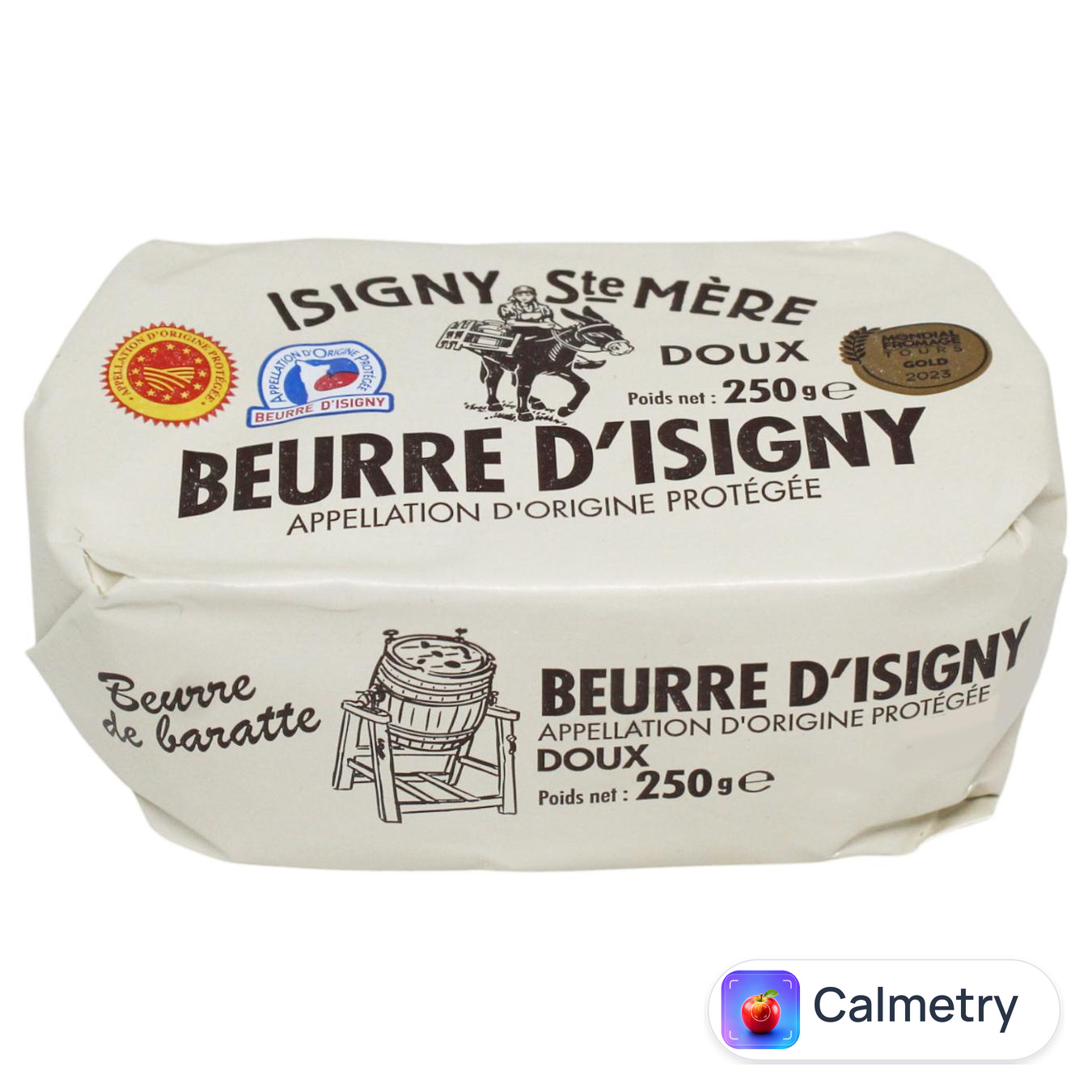 Масло Isigny Ste Mere вершкове несолоне 82% 250г