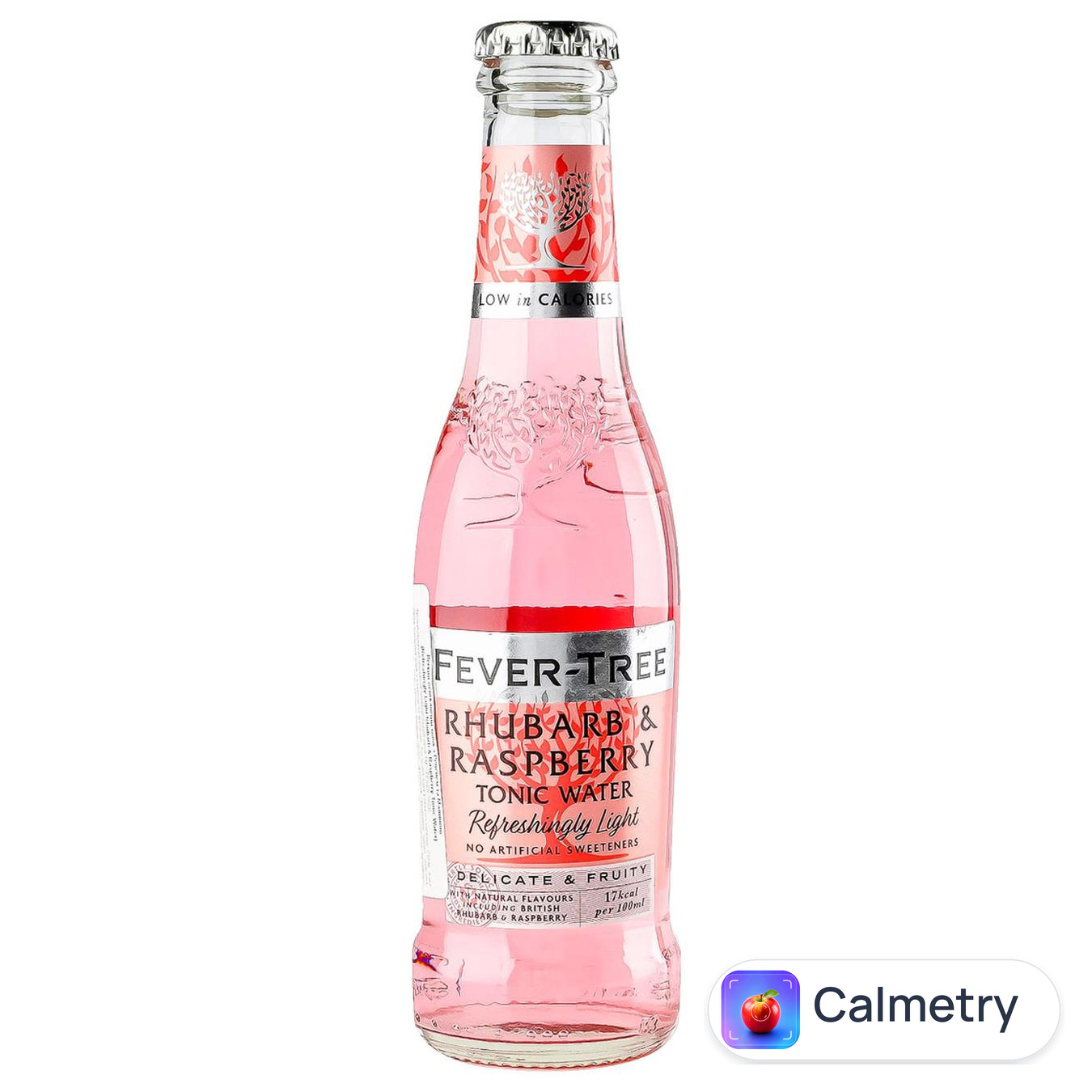 Напій газований Fever-Tree Тонік з ревенем та малиною 200мл — фото продукту