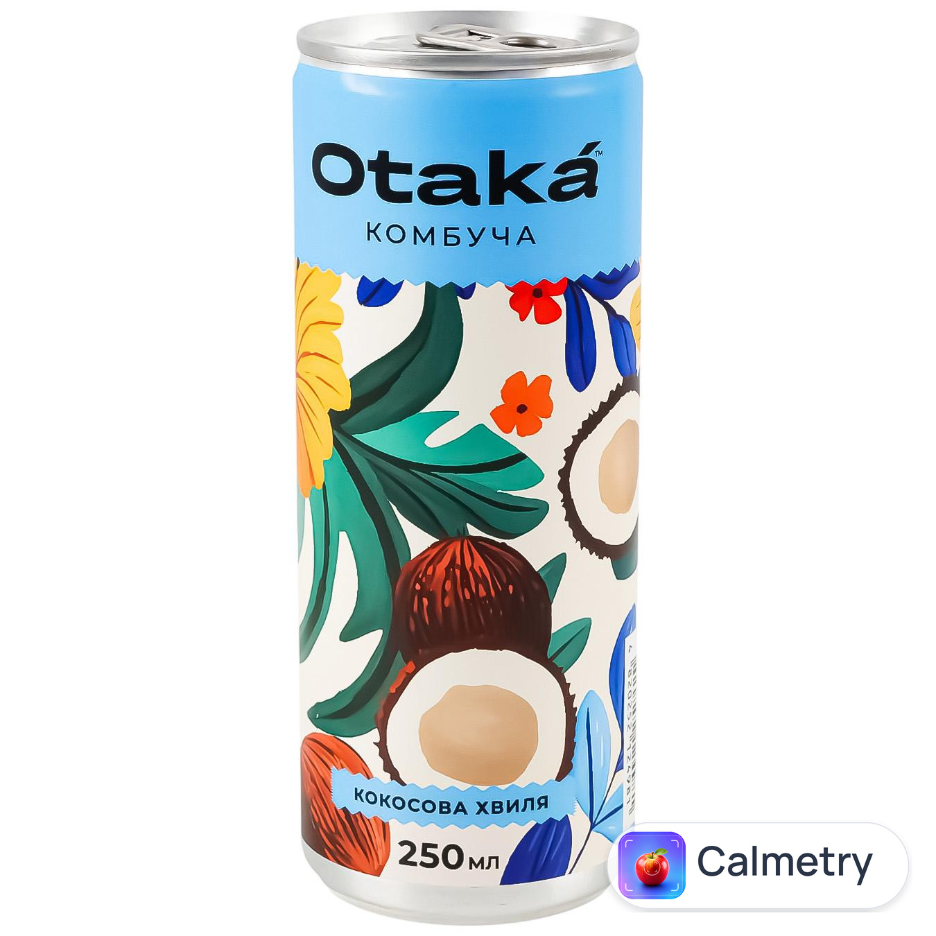 Комбуча Otaka Кокосова хвиля 250мл — фото продукту