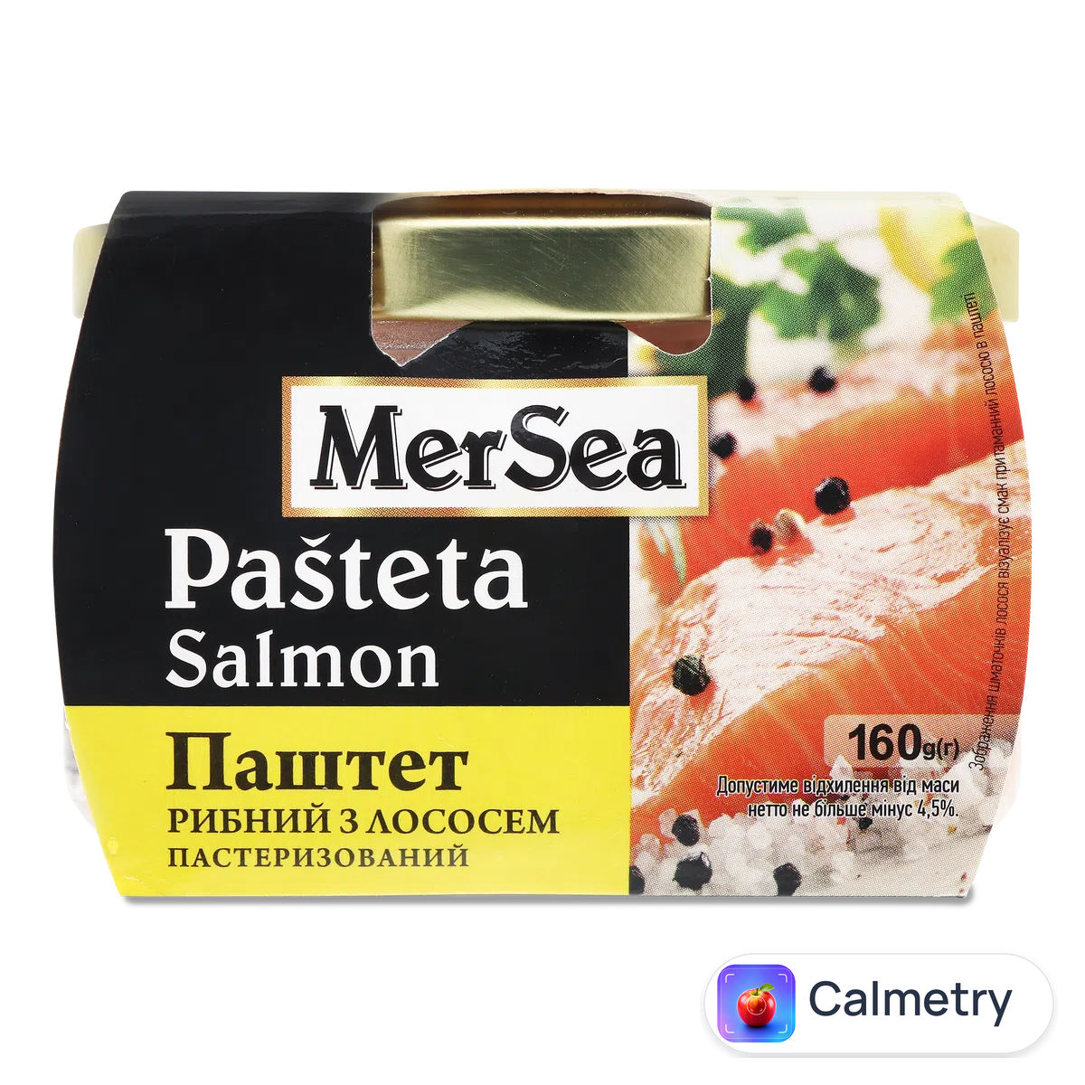 Паштет MerSea з лососем 160г