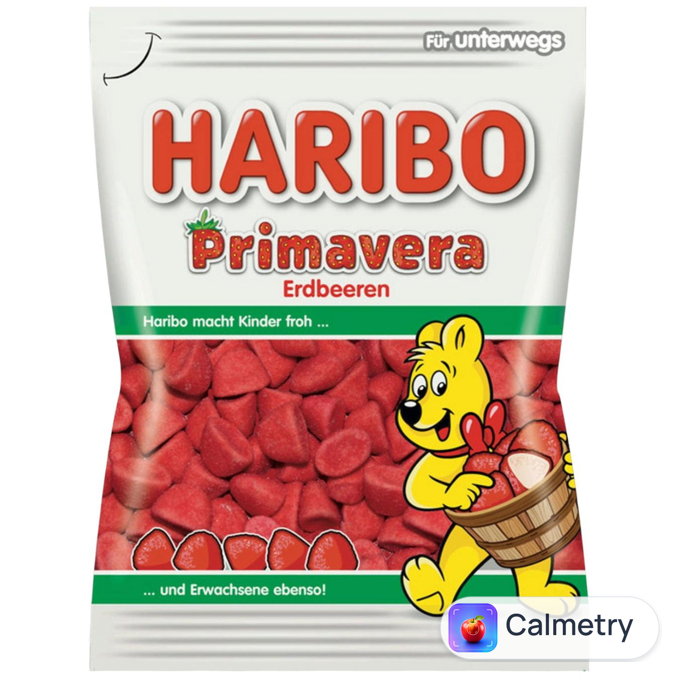 Цукерки Haribo Primavera Erdbeeren желейні 100г
