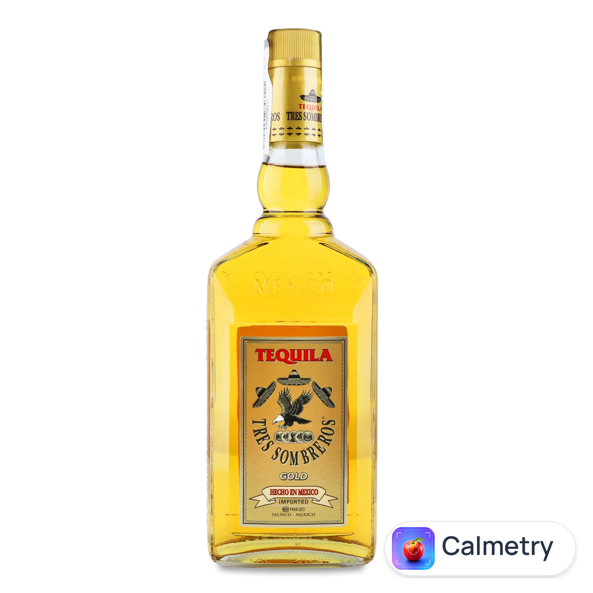 Текіла Tres Sombreros Gold 0,7л
