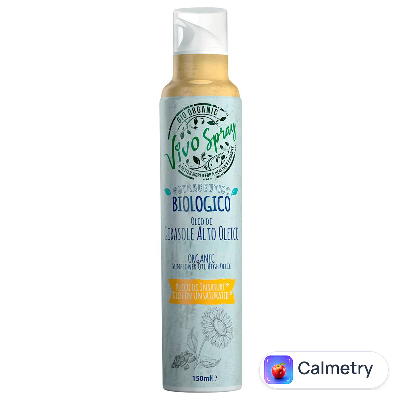 Олія соняшникова Vivo Spray органічна спрей 150мл