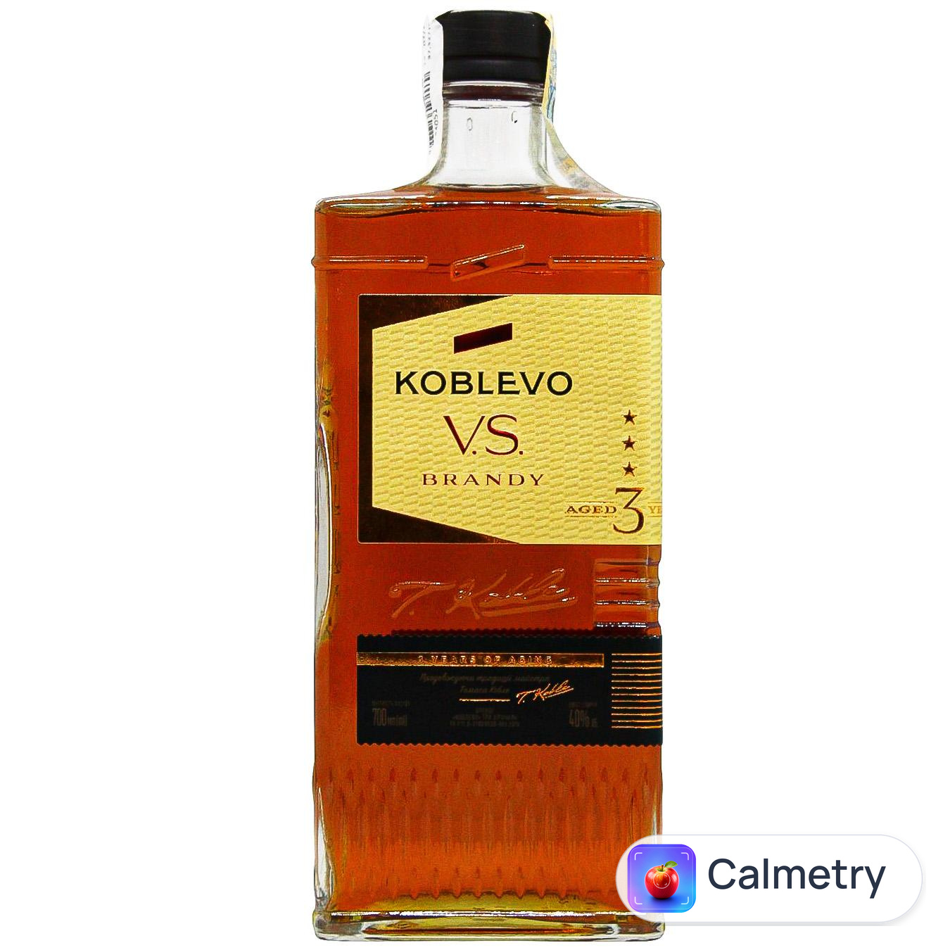 Бренді Koblevo VS 3 роки 40% 0,7л