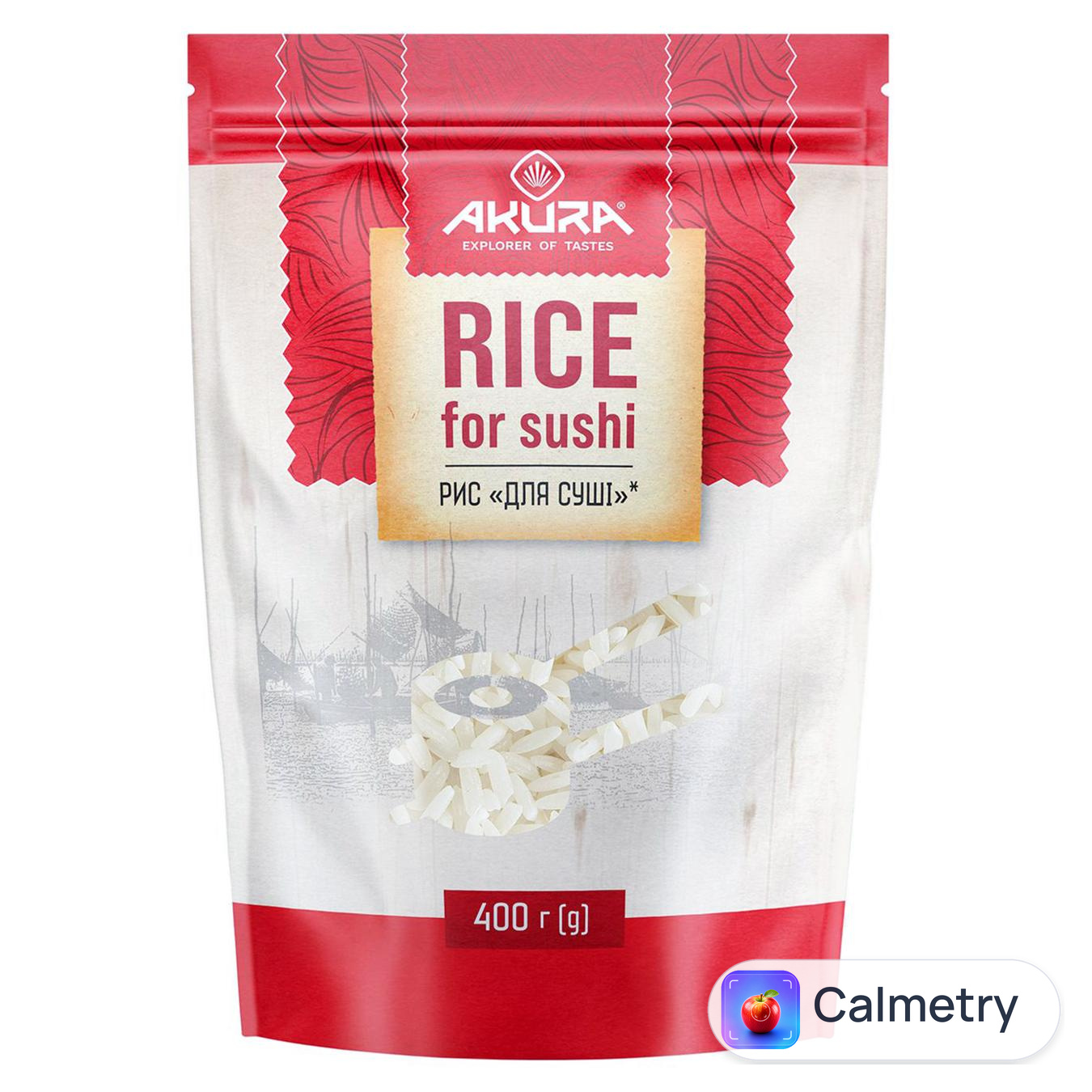 Рис Akura для суші 400г — фото продукту