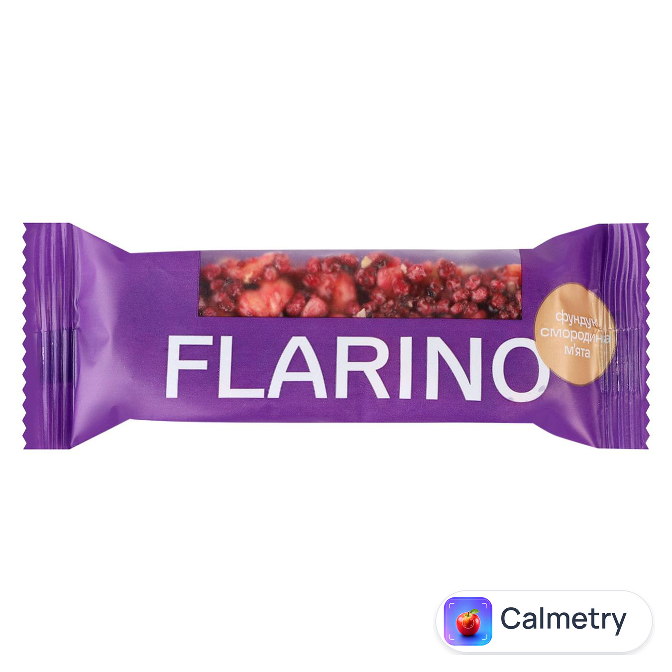 Батончик Flarino з фундуком, смородиною та м'ятою 25г