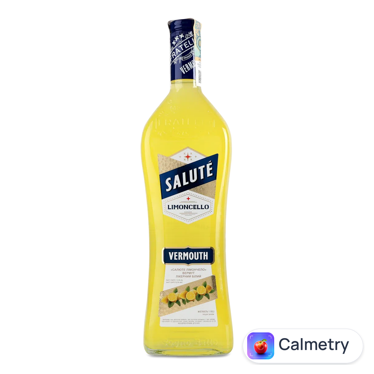 Вермут Salute Limoncello лікерний білий 1л