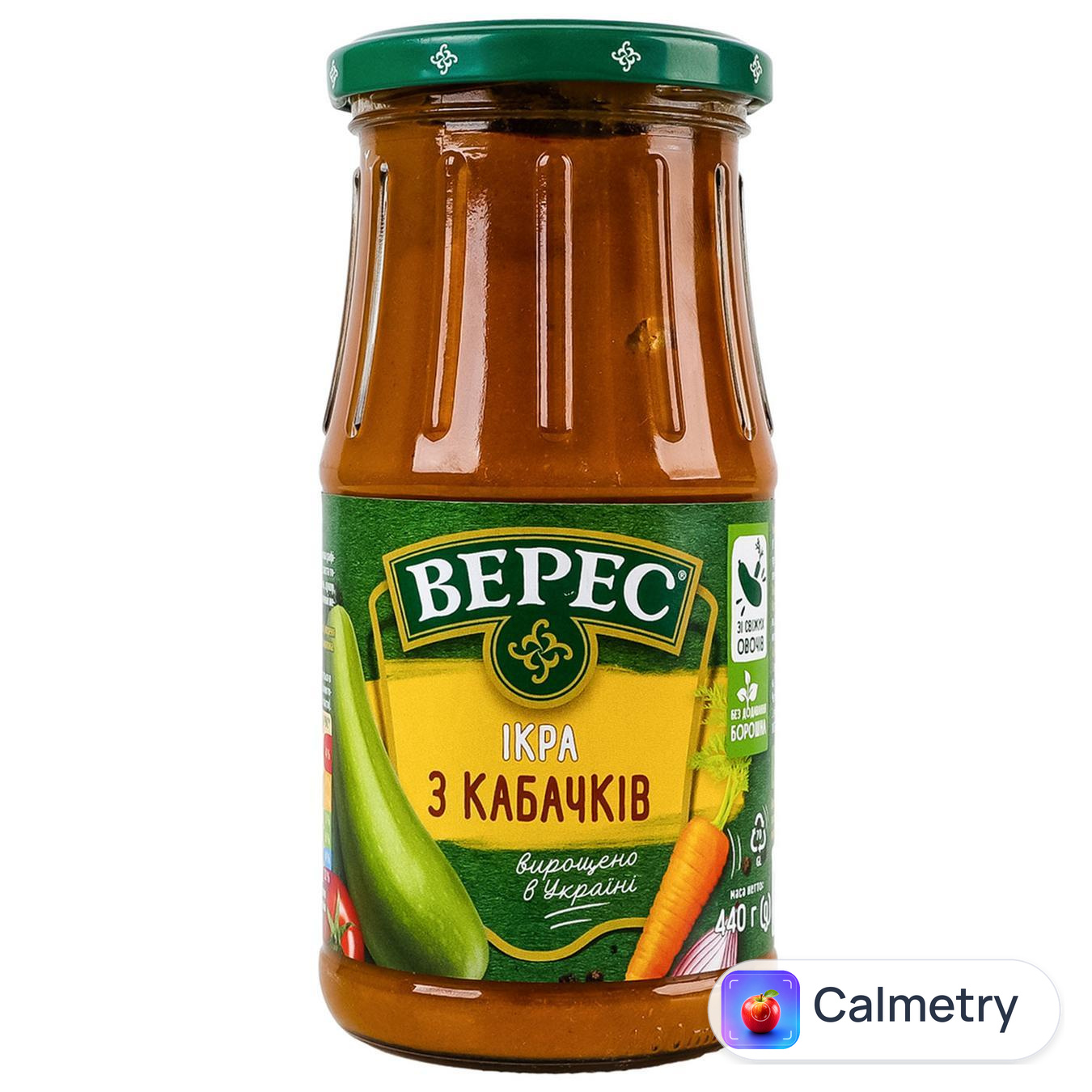Ікра Верес з кабачків 440г — фото продукту