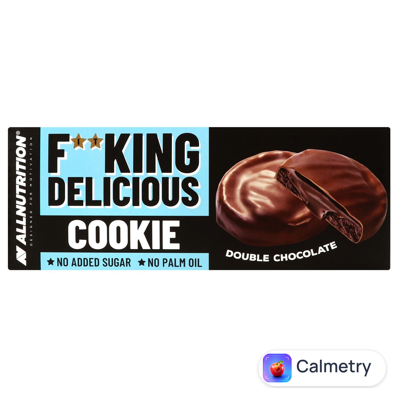 Печиво AllNutrition Fitking Delicious з подвійним шоколадом без цукру 128г
