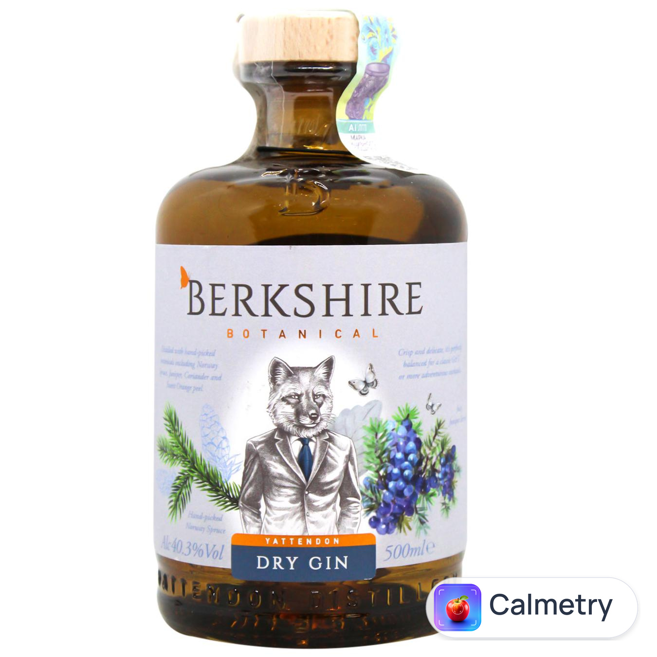 Джин Berkshire Botanical 40,3% 0,5л