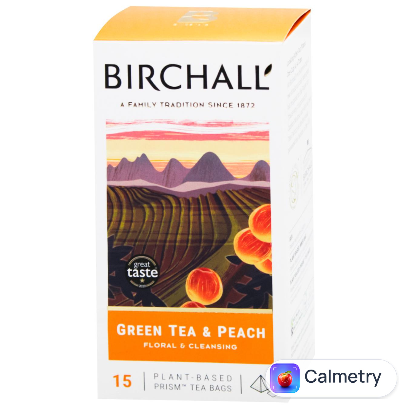 Чай зелений Birchall з персиком 15шт