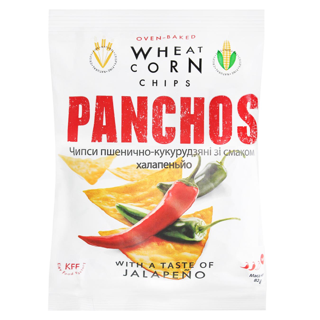 Чипси Panchos зі смаком халапеньйо 82г — фото продукту