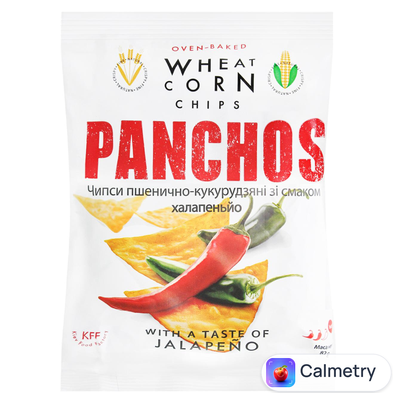 Чипси Panchos зі смаком халапеньйо 82г — фото продукту