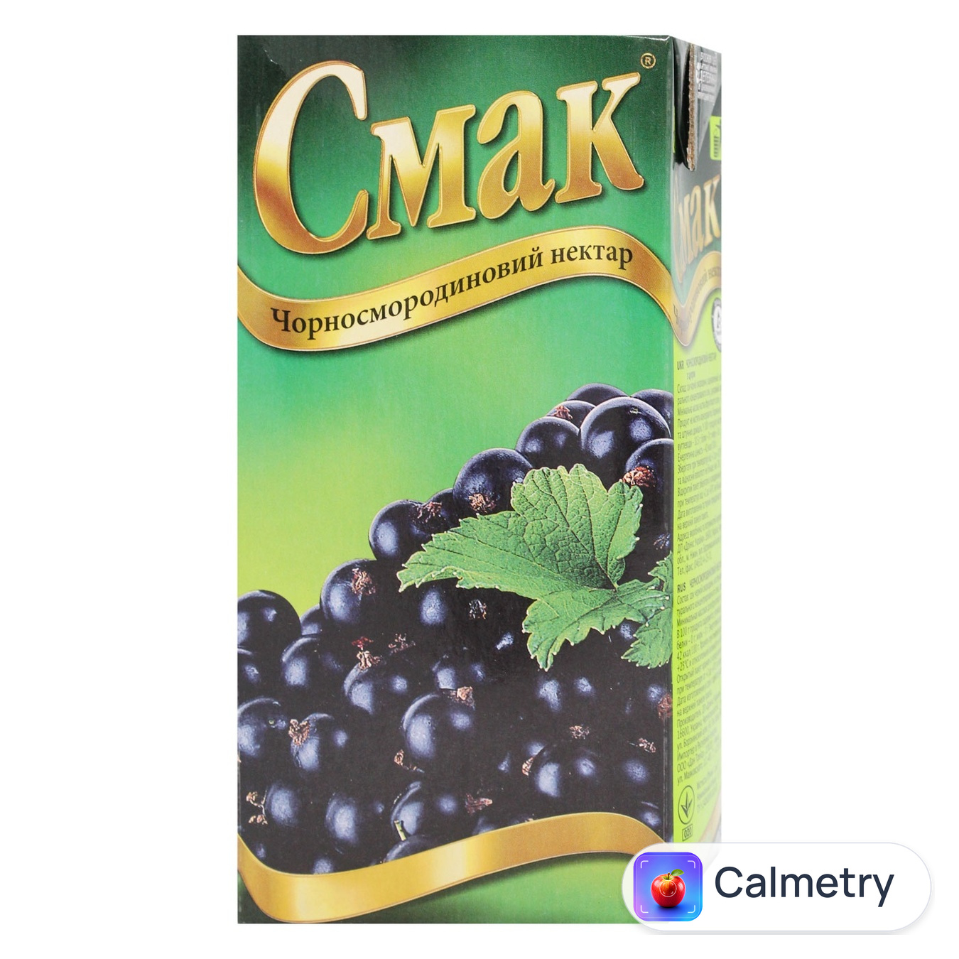 Нектар Смак чорносмородиновий з цукром 1л