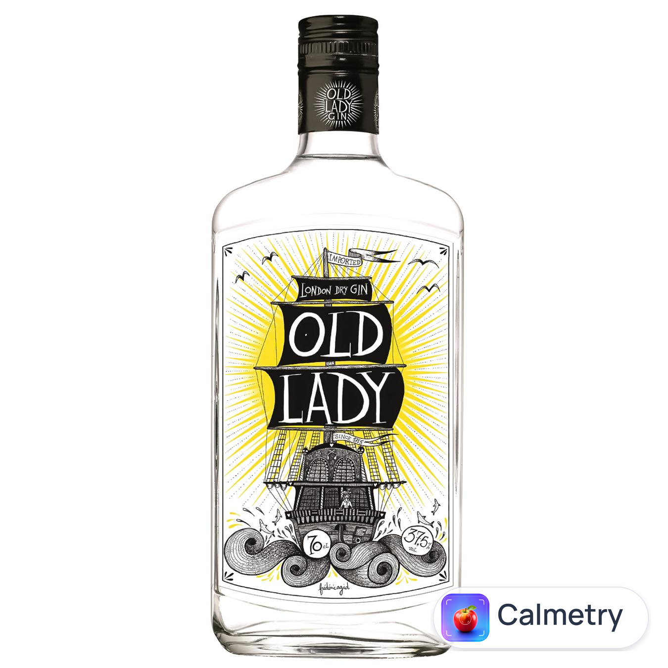 Джин Old Lady London 37,5% 0,7л