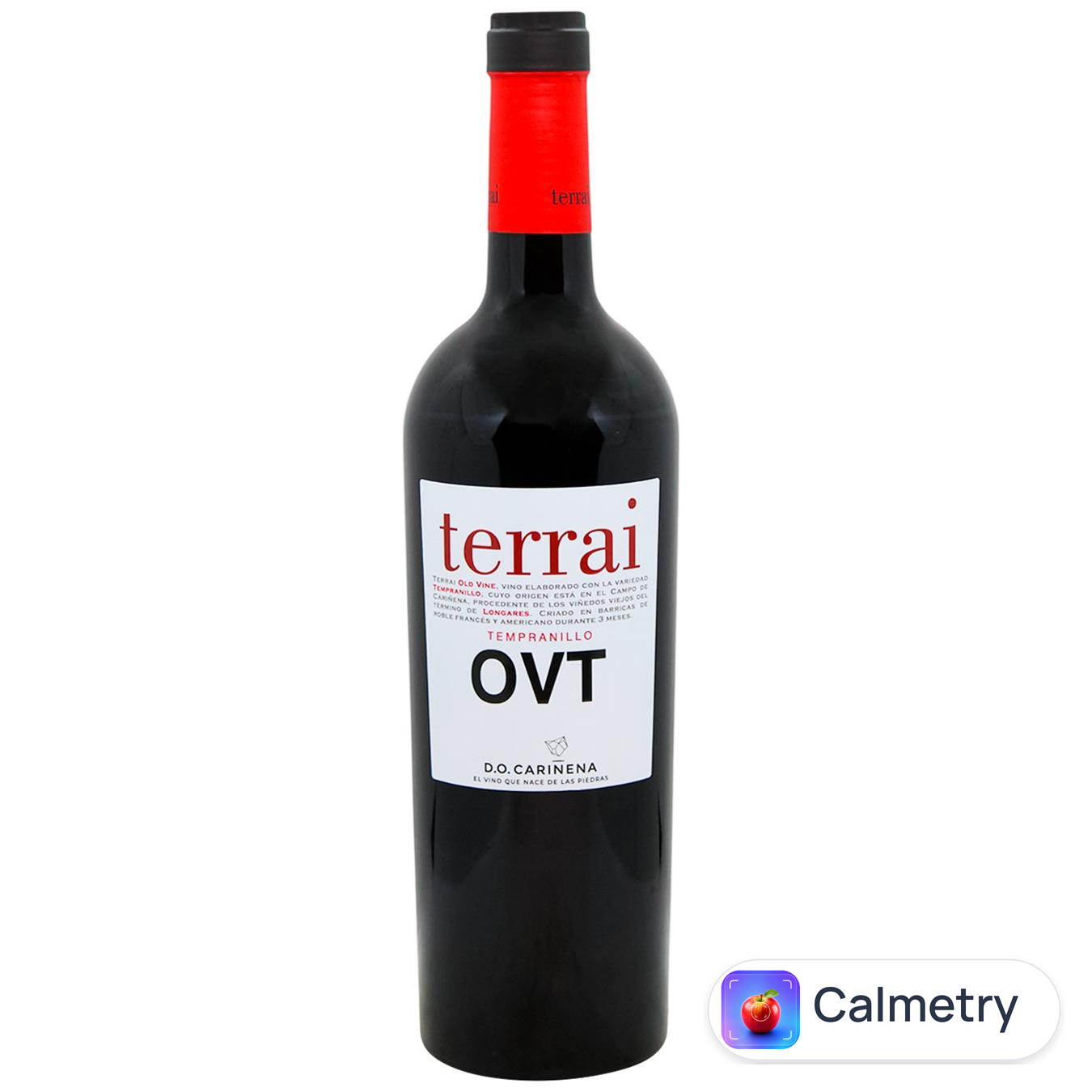Вино Terrai OVG Roble 17 Tempranillo червоне сухе 14,5% 0,75л