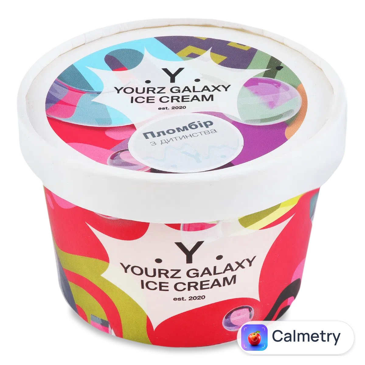 Морозиво «Лавка Традицій» Yourz Galaxy Ice Cream «Пломбір з дитинства» 150г