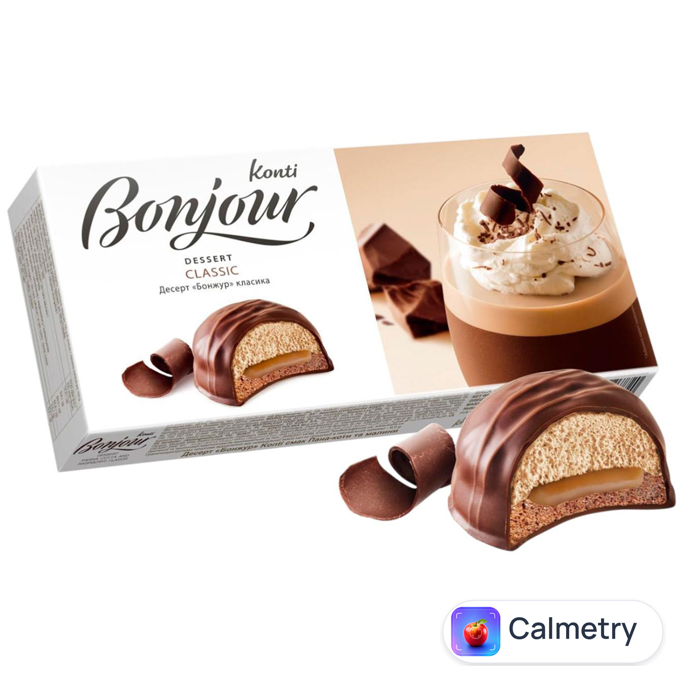 Десерт Konti Bonjour Класика 232г — фото продукту