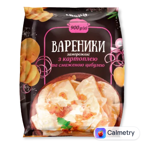 Вареники Laska з картоплею та смаженою цибулею