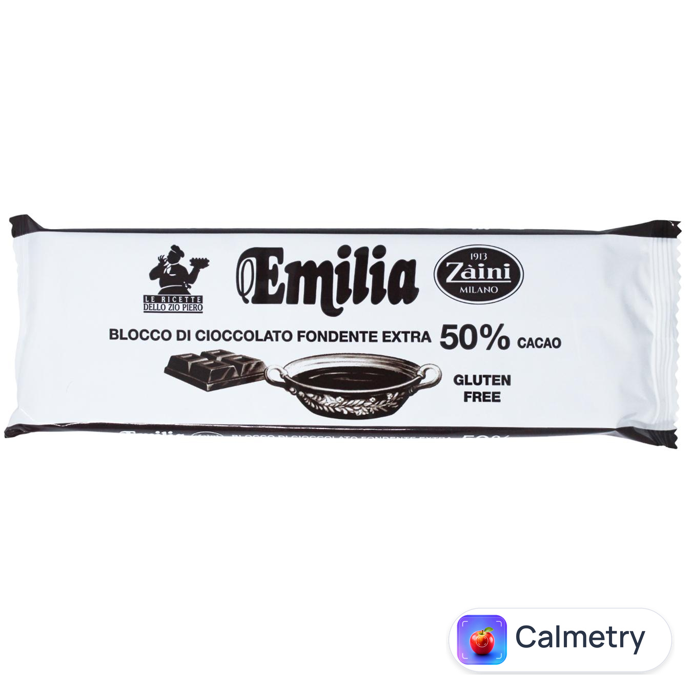 Шоколад чорний Zaini Emilia 50% 150г