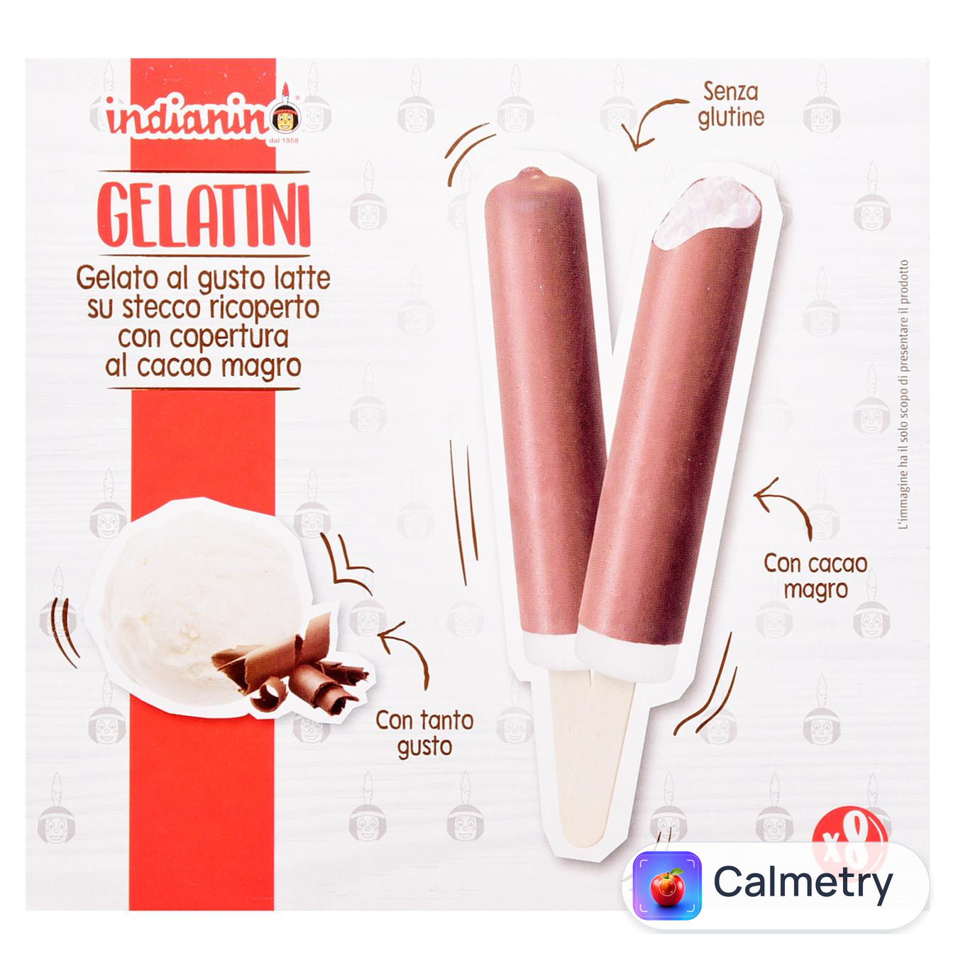 Морозиво Gelato d'Italia Indian міні 8*30г