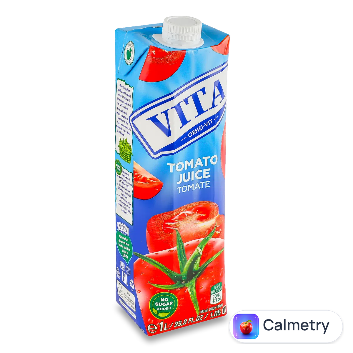 Сік Vita томатний без цукру 1л