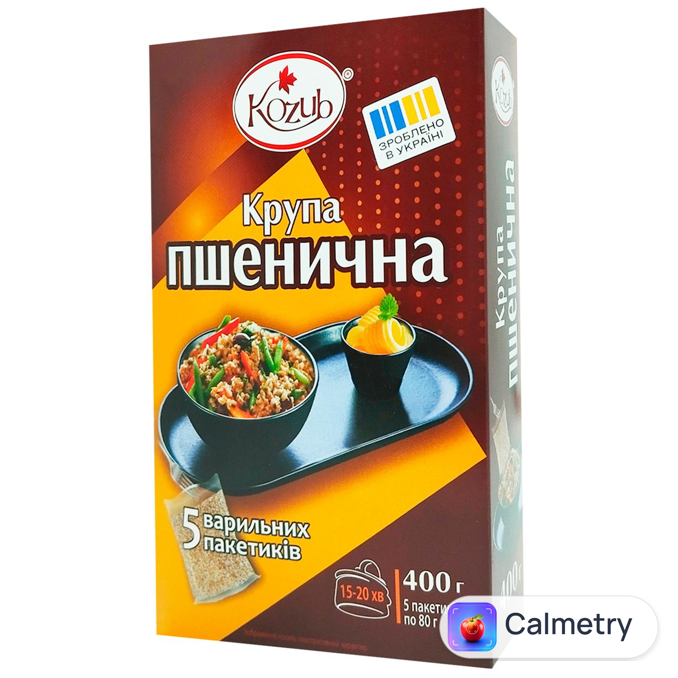 Крупа пшенична Козуб 5*80г