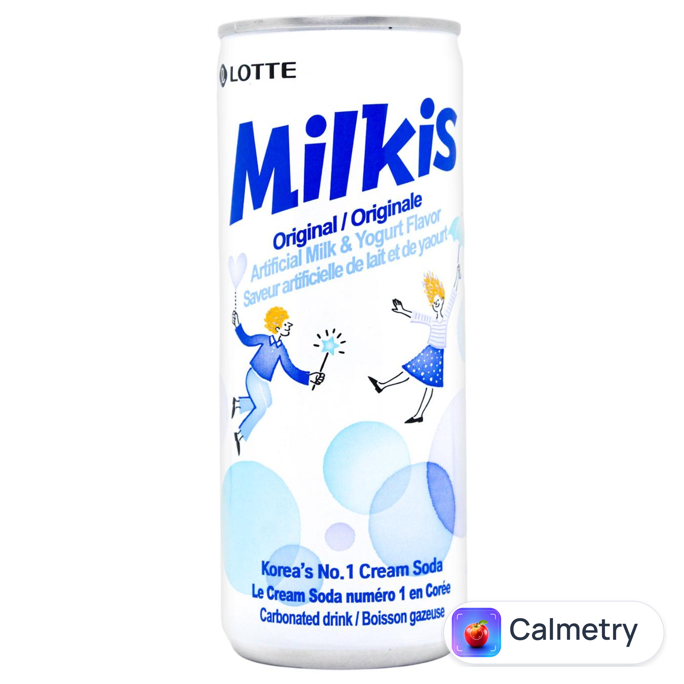 Напій газований Lotte Milkis молоко йогурт 250мл — фото продукту